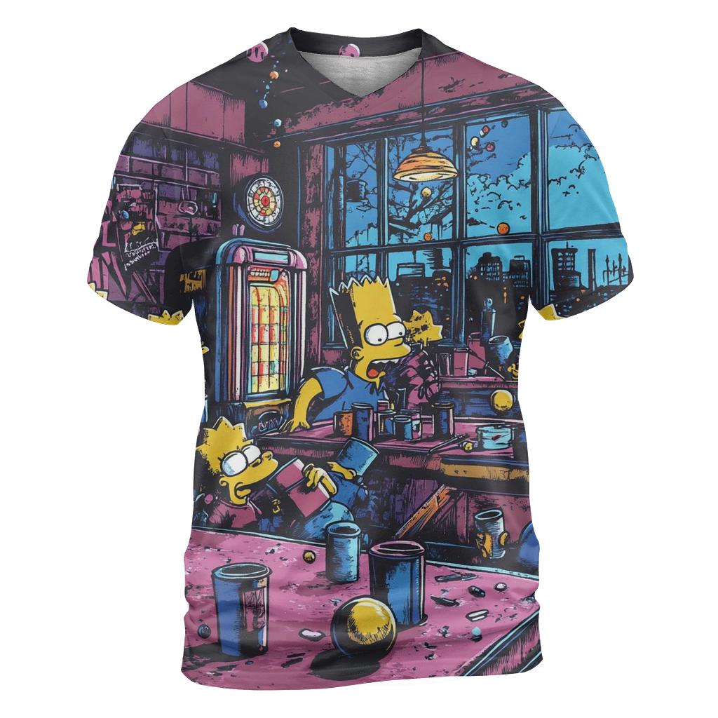 Moes Retro Barroom Riot unique graphic print tees