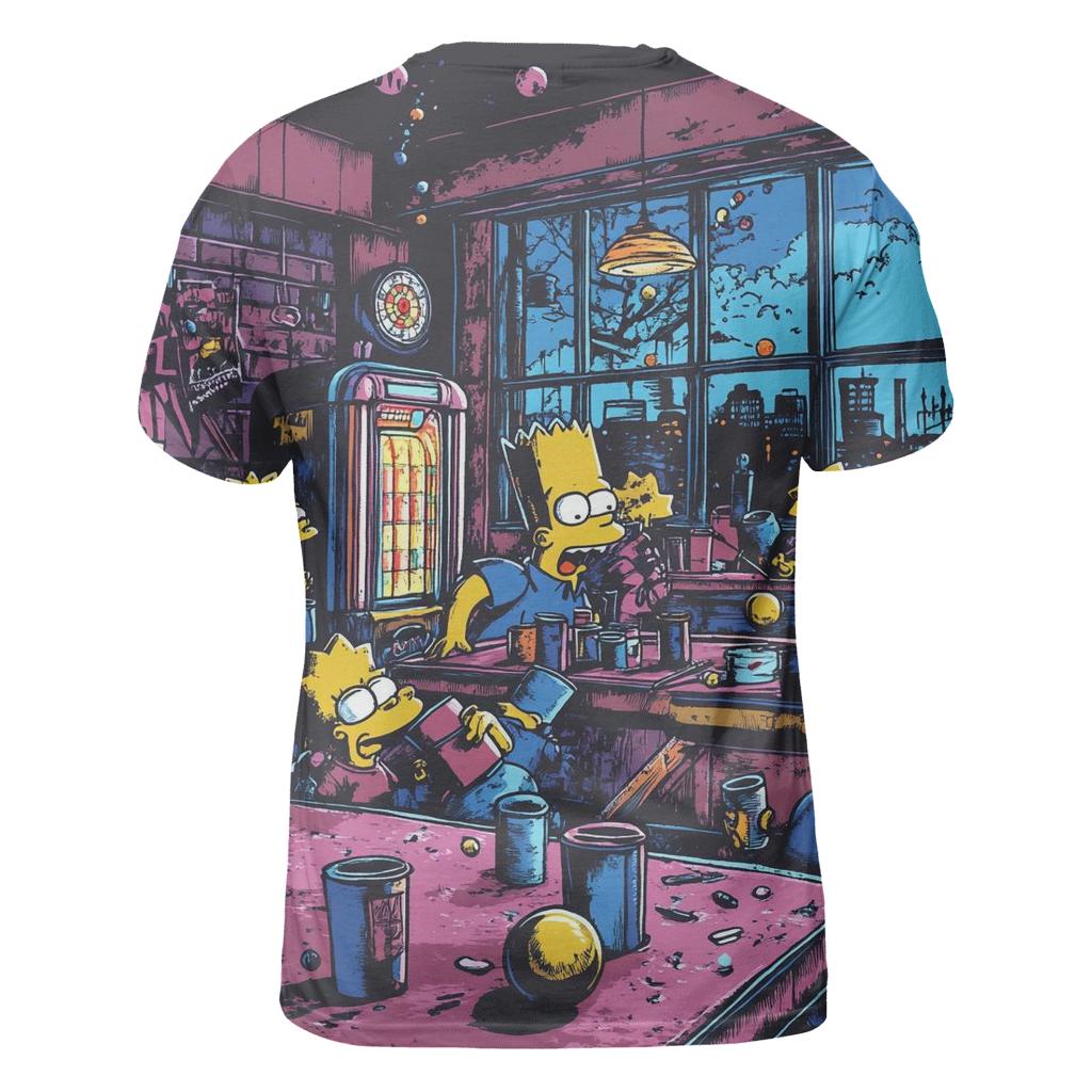 Moes Retro Barroom Riot unique graphic print tees