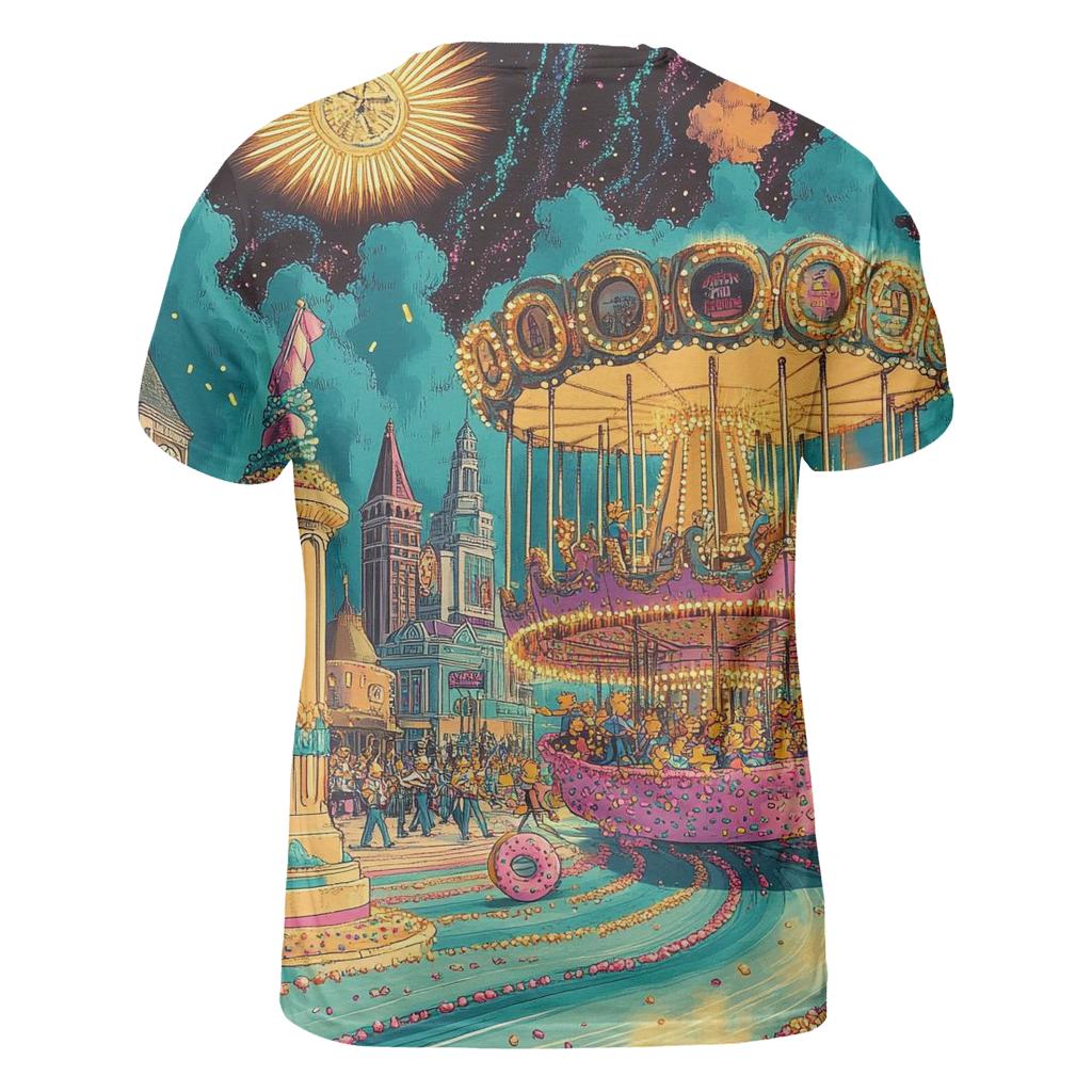 Springfield Town Square Carnival Collapse personalized full print shirts