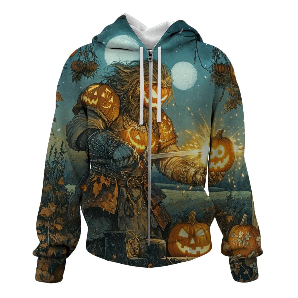 Pumpkin Forge Blacksmith Haunted custom hoodies