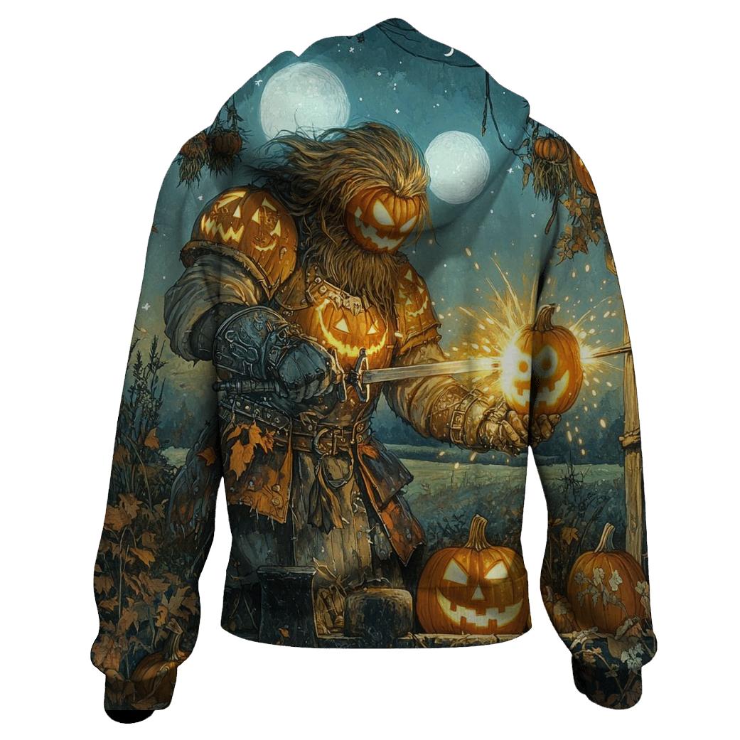 Pumpkin Forge Blacksmith Haunted custom hoodies