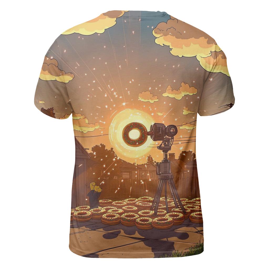 Homers Gravity Donut Experiment custom all-over print shirts