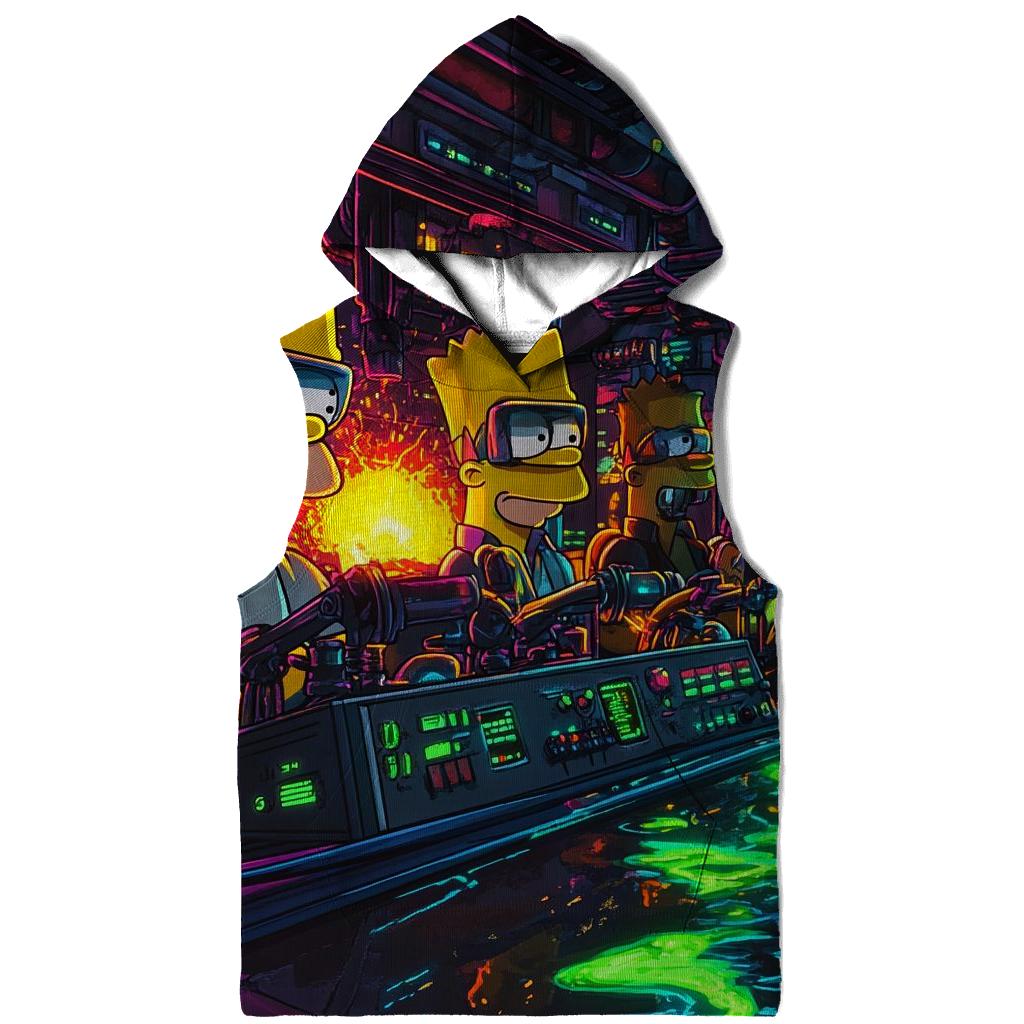 Nuclear Night Shift Neon hoodies fashion