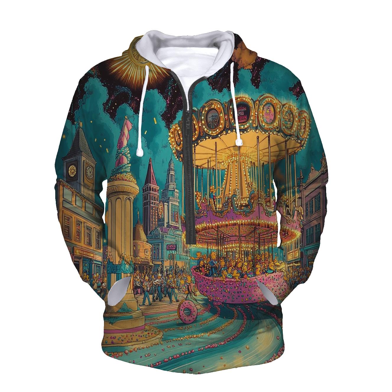 Springfield Town Square Carnival Collapse custom hoodies