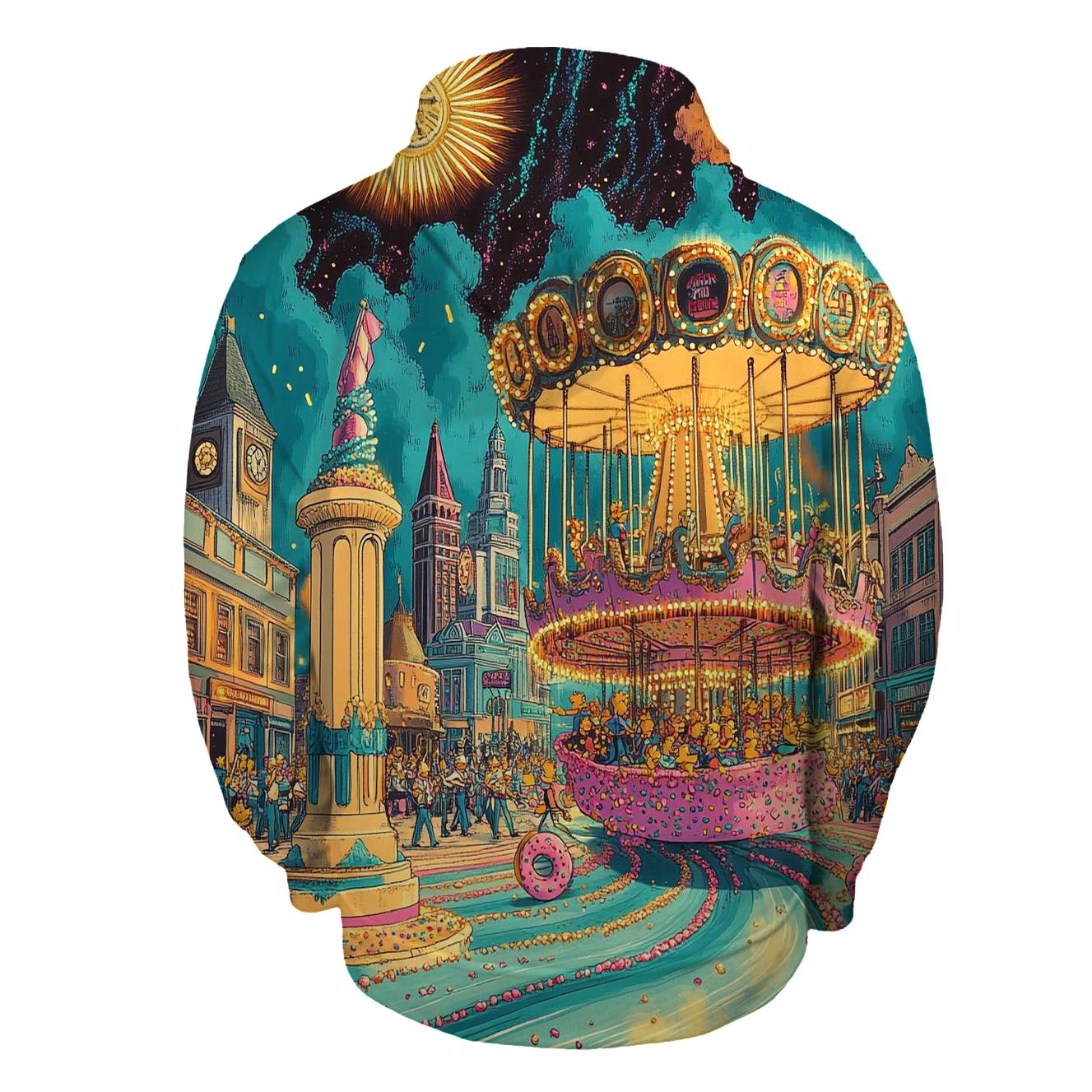 Springfield Town Square Carnival Collapse custom hoodies
