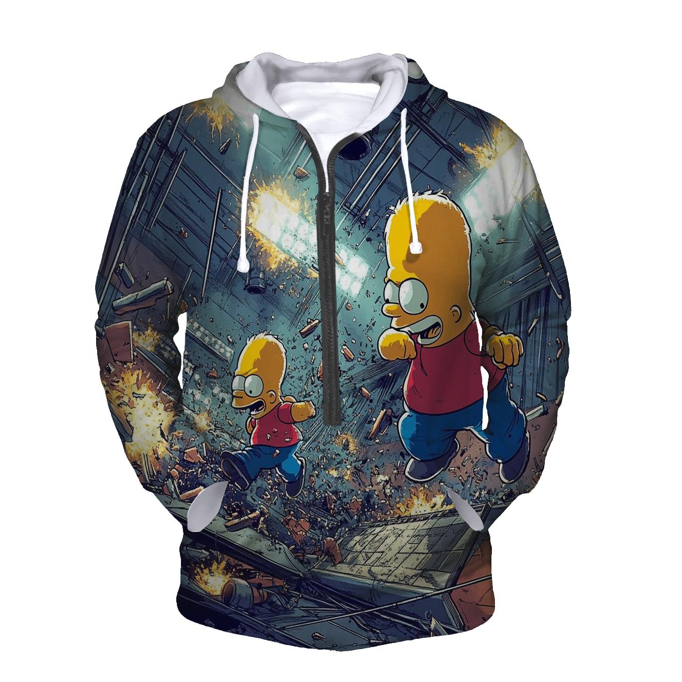 Itchy And Scratchy Velocity Chase hoodie designs