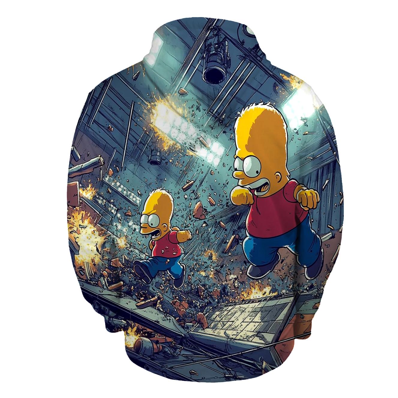 Itchy And Scratchy Velocity Chase hoodie designs