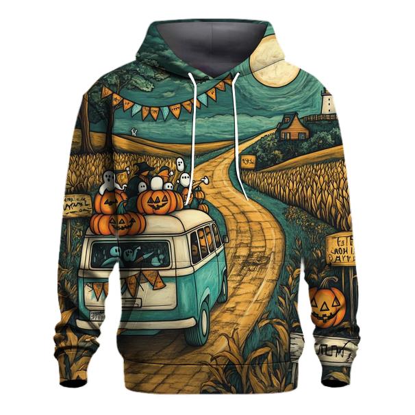 Harvest Moon Road Trip Halloween pullover hoodies