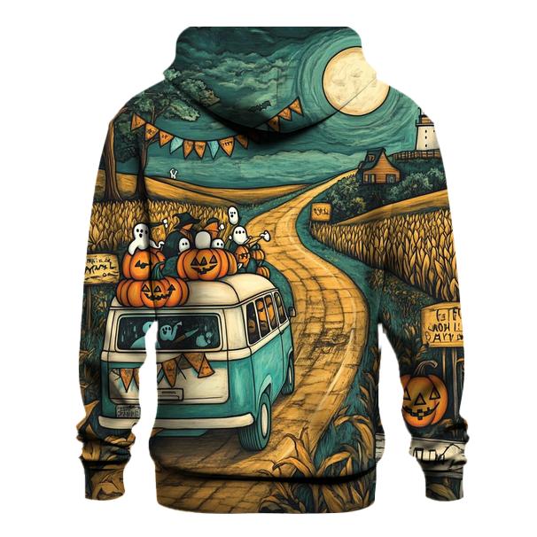 Harvest Moon Road Trip Halloween pullover hoodies