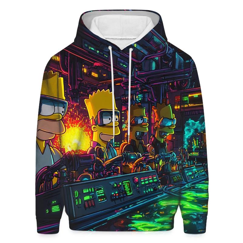 Nuclear Night Shift Neon hoodie designs