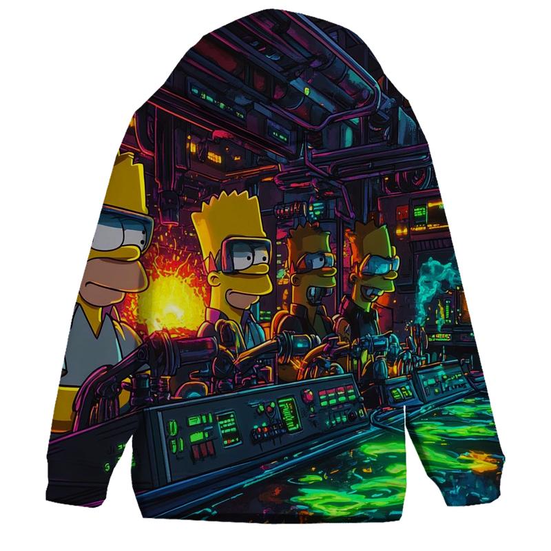 Nuclear Night Shift Neon hoodie designs