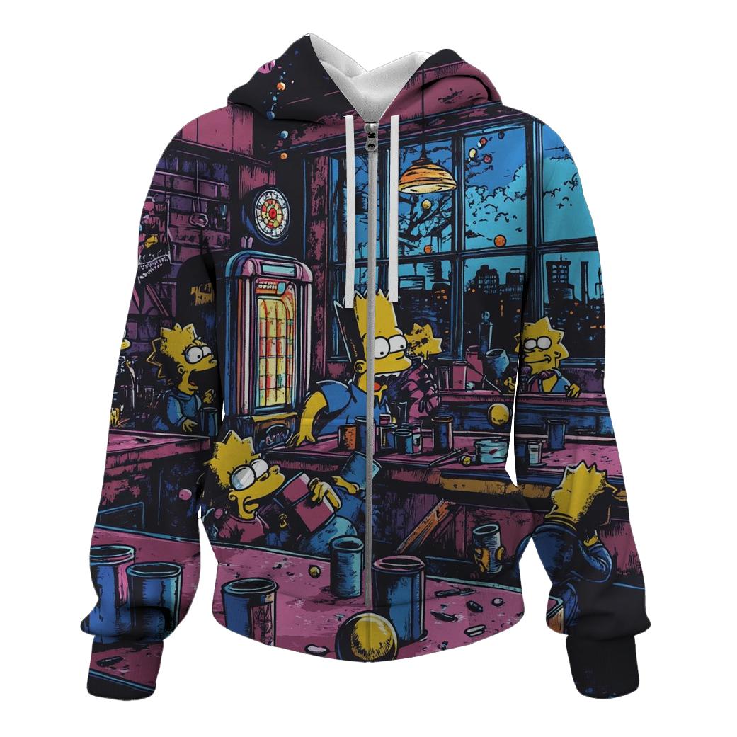 Moes Retro Barroom Riot hoodie designs