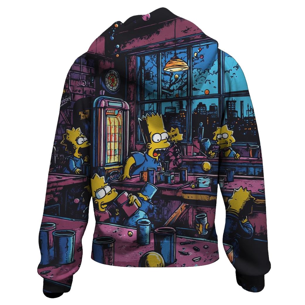 Moes Retro Barroom Riot hoodie designs