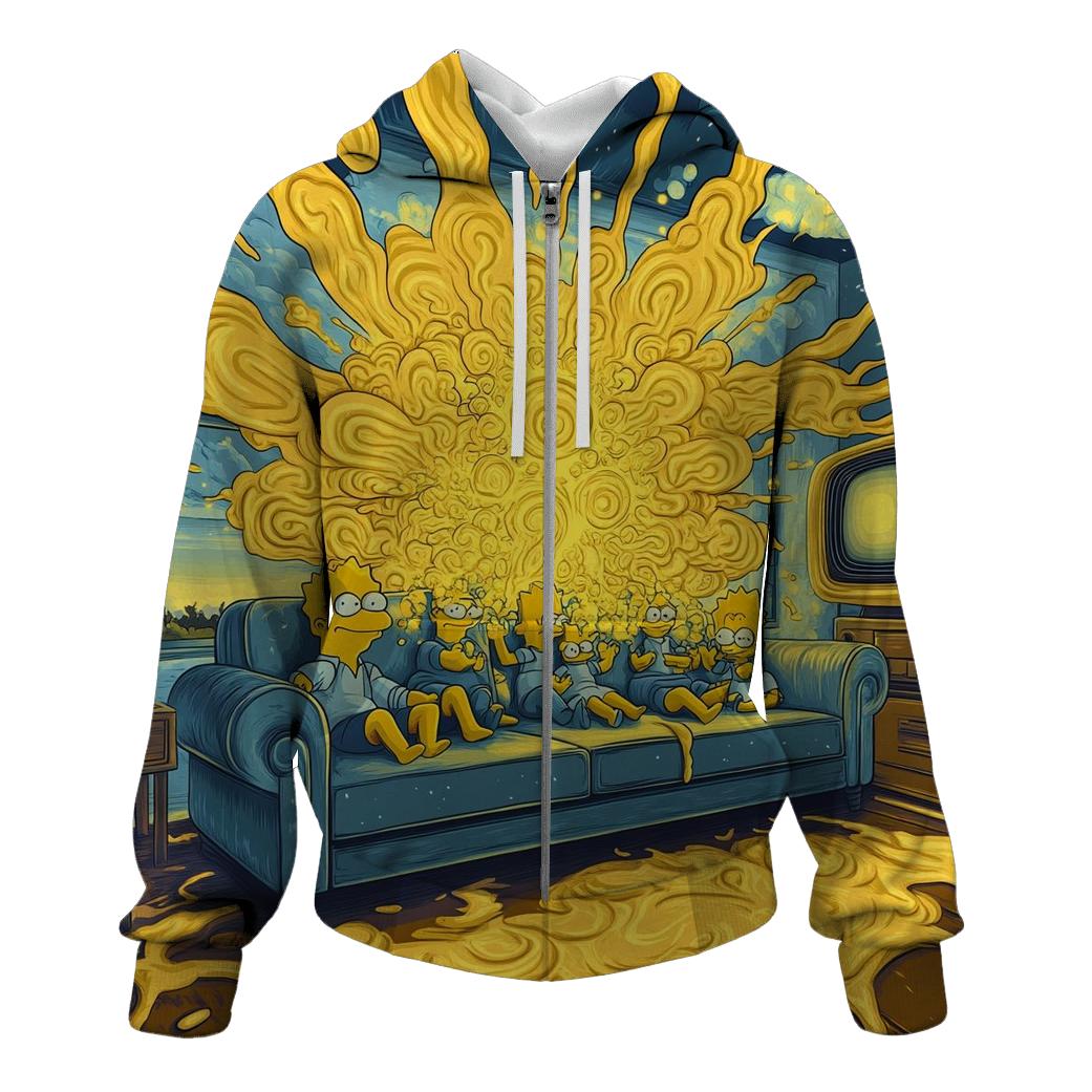 Couch Gag Kaleidoscope hoodie trends