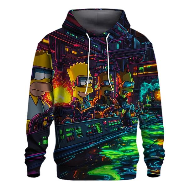 Nuclear Night Shift Neon hoodie styles