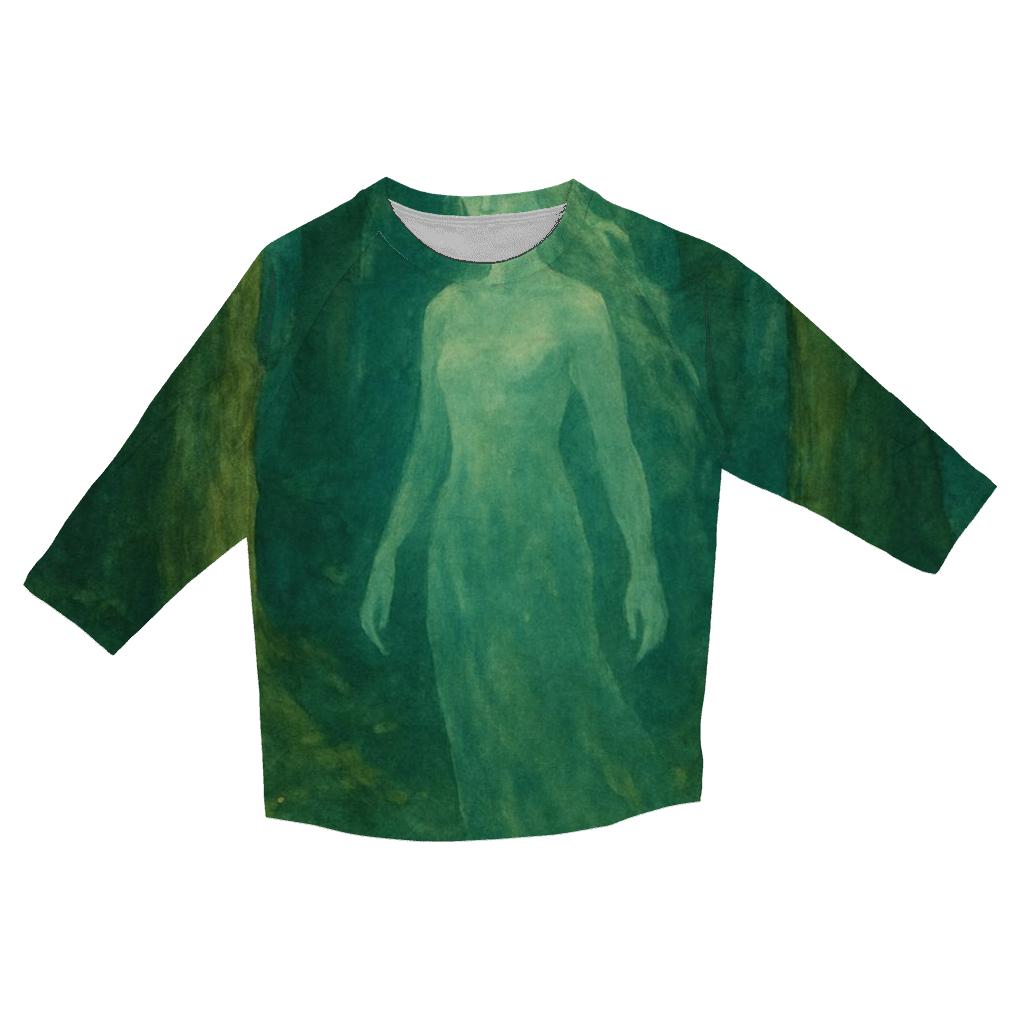 Mystical Forest Spirit personalized 3/4 sleeve tees