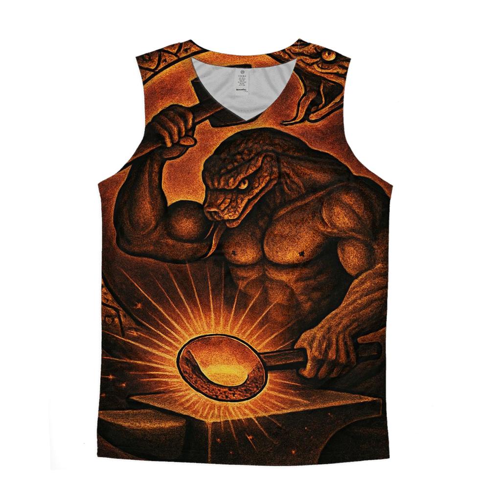 Solar Forge Ouroboros sports performance tank tops