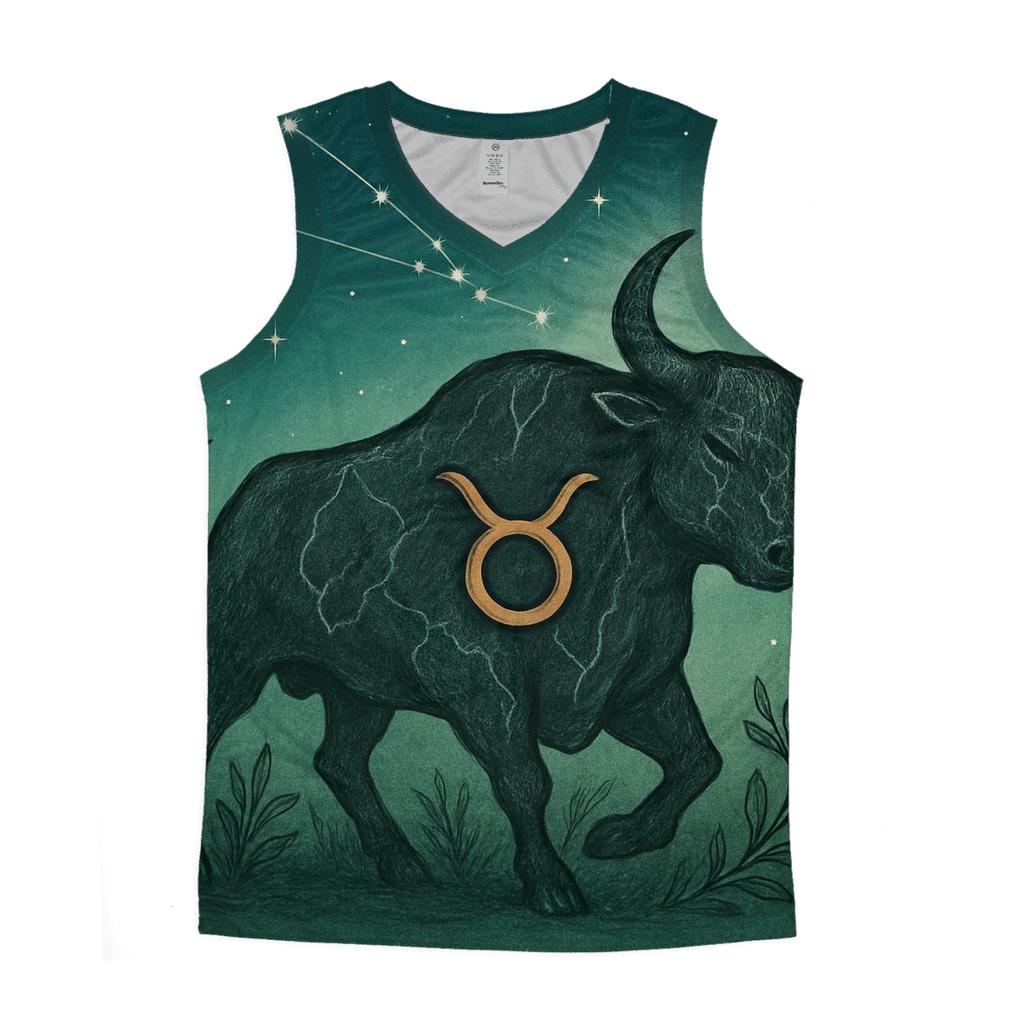 Mystic Taurus Bull Glyph Design designer workout tanks