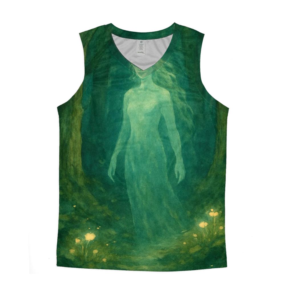 Mystical Forest Spirit stylish racerback tanks
