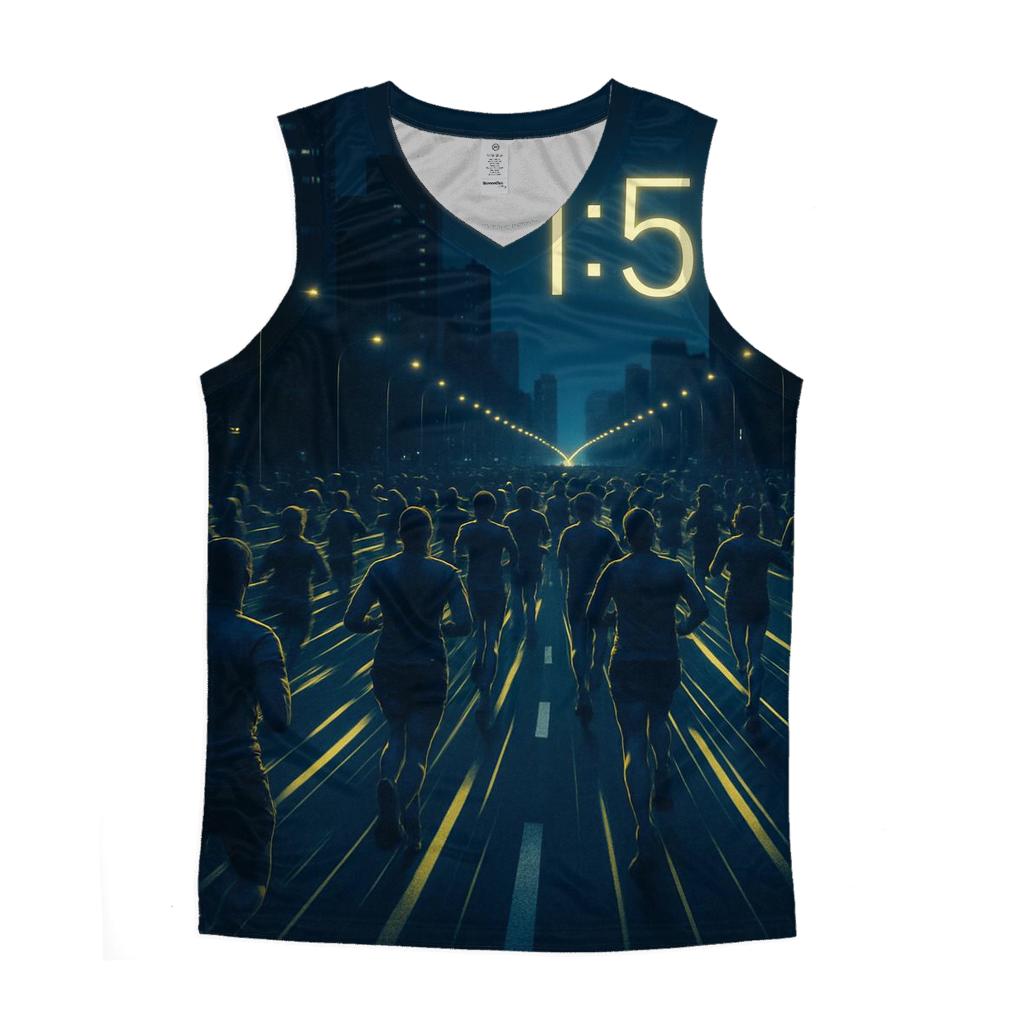 City Marathon Lights stylish racerback tanks