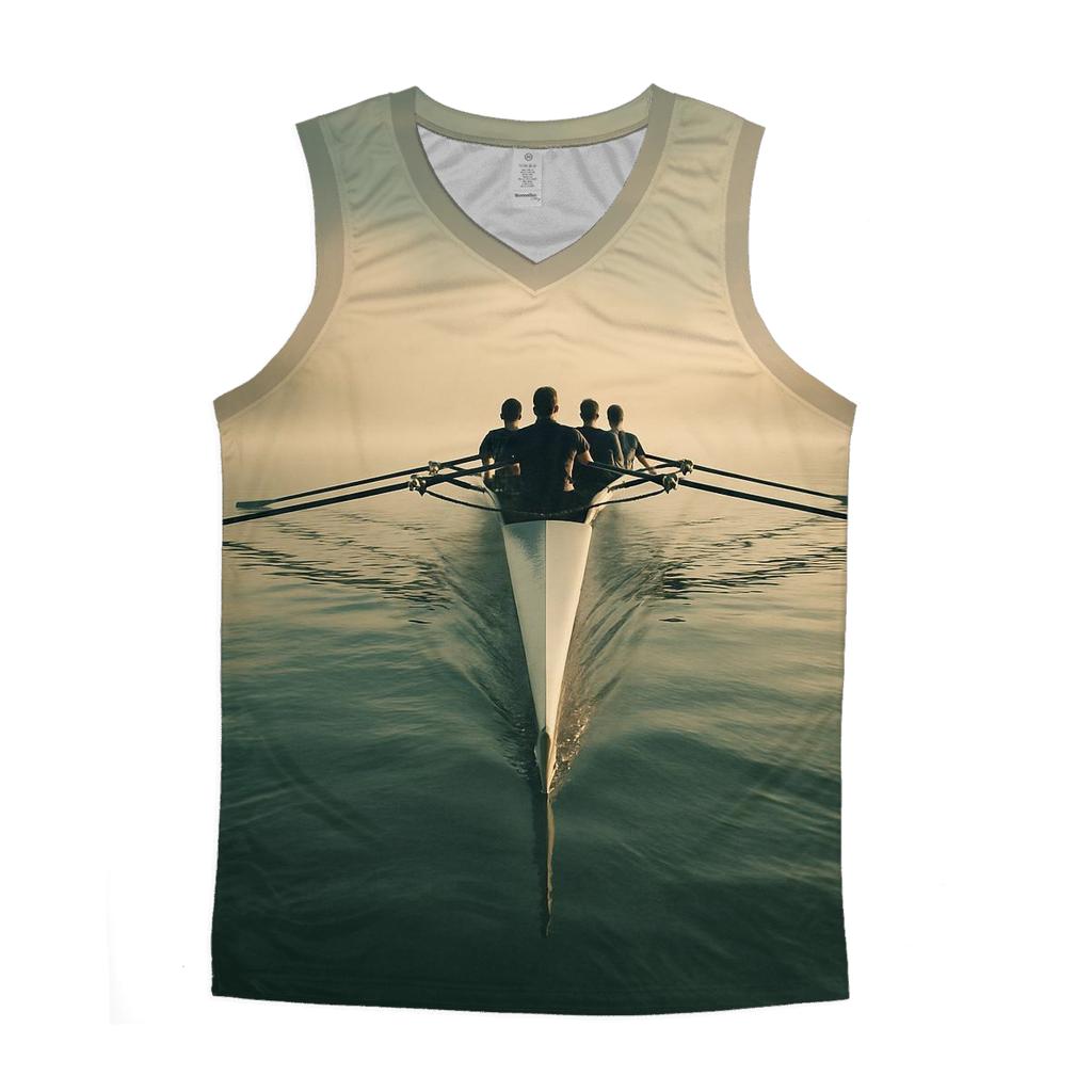 Rowing Regatta Mist sports performance tank tops
