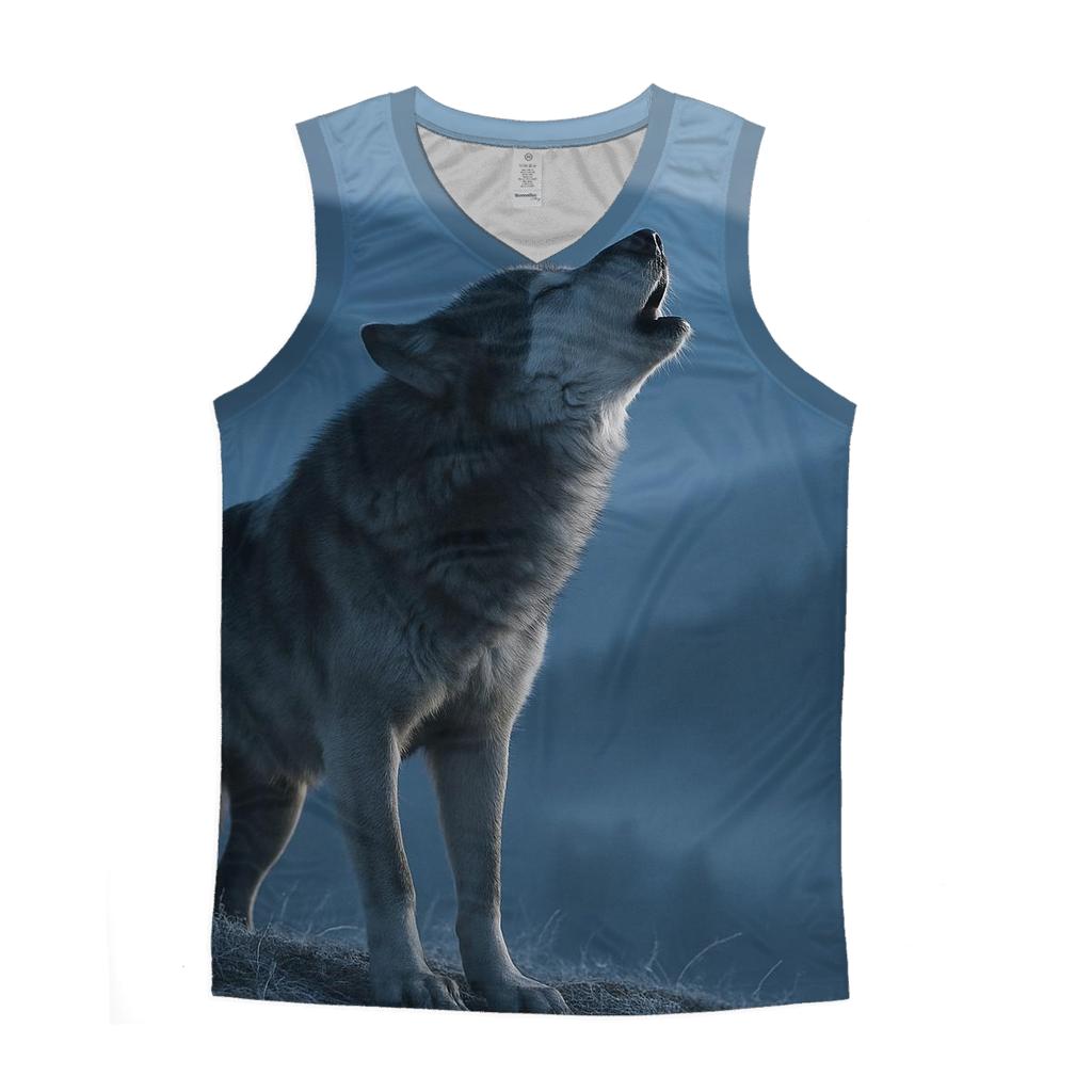 Ridge Howl Over Valley stylish racerback tanks
