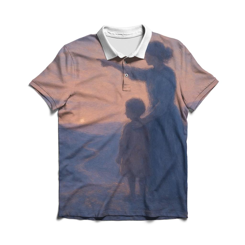 The Heart Compass classic pique polos
