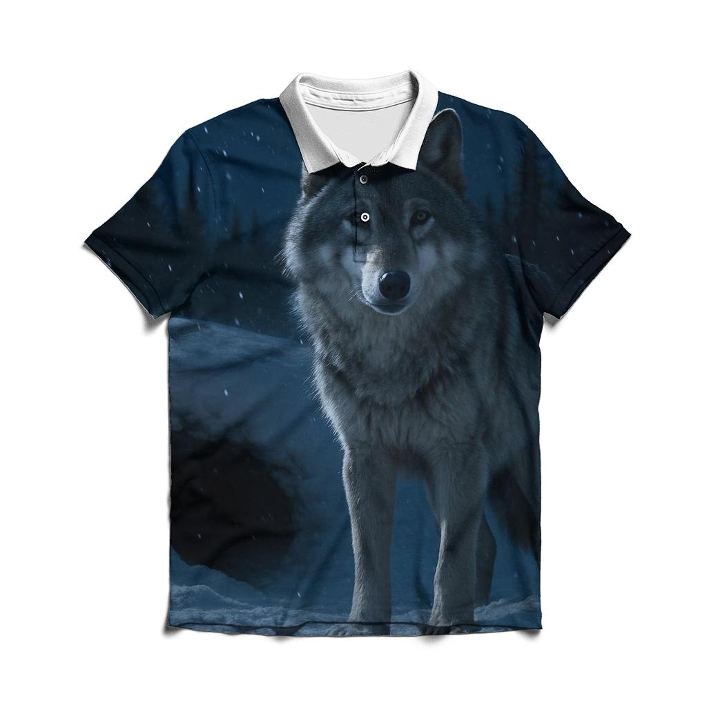 Snowy Den Midnight Watch casual sports polo shirts