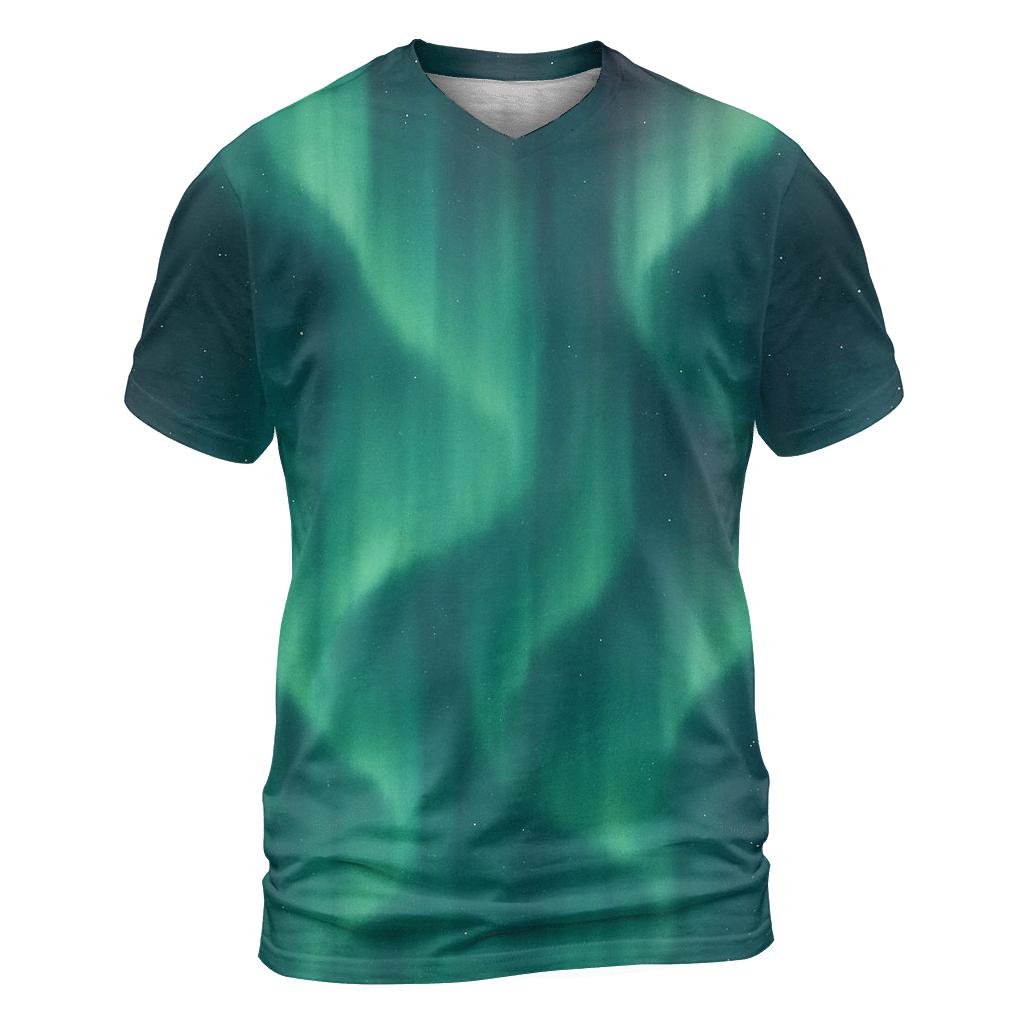 Aurora Curtain Drift custom all-over print shirts