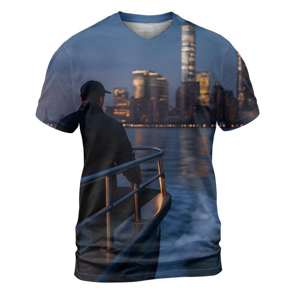 Hudson Twilight Reflections designer pattern shirts