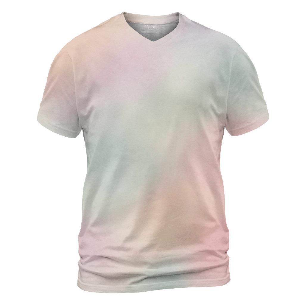 Pastel Sundew creative print fashion shirts