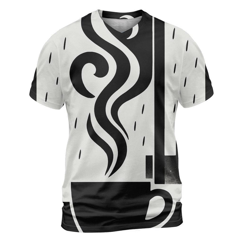 Steam Spiral Silhouette personalized full print shirts