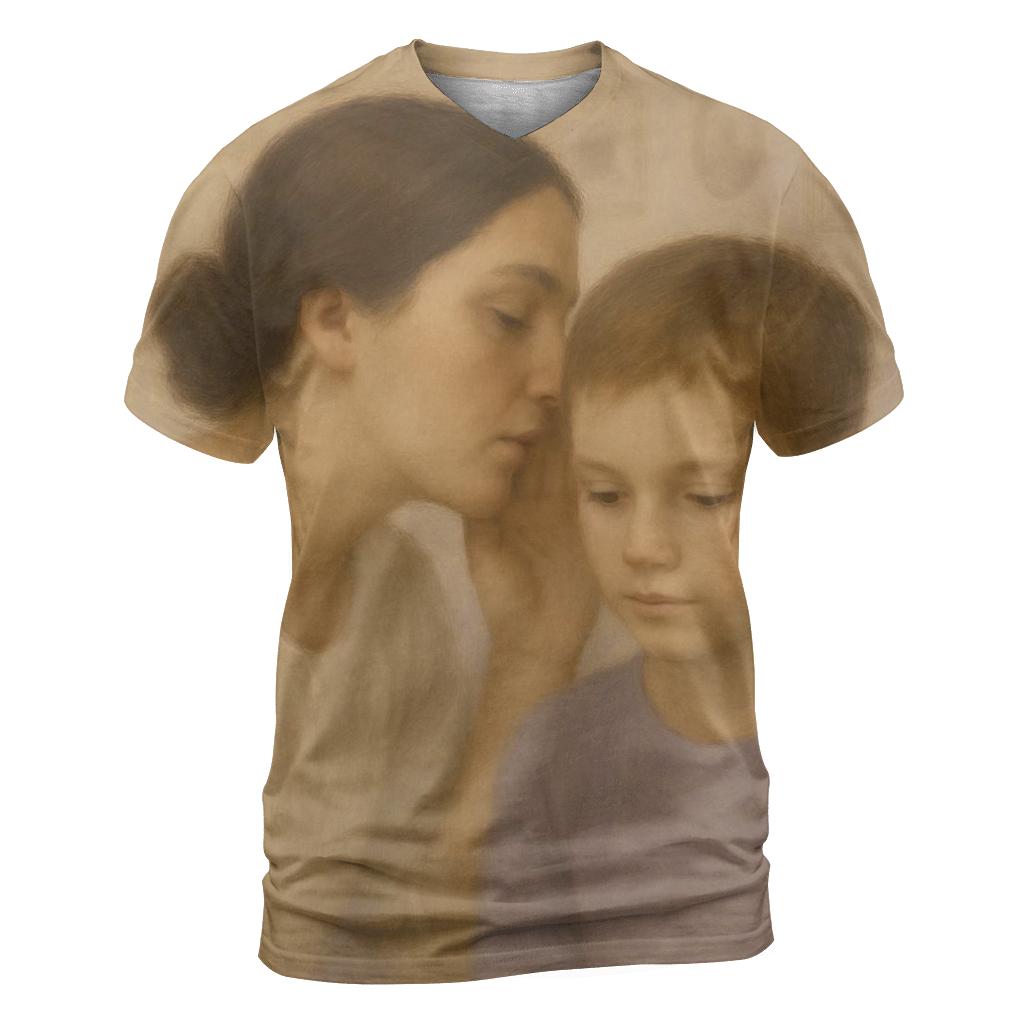 A Love That Listens creative print fashion shirts