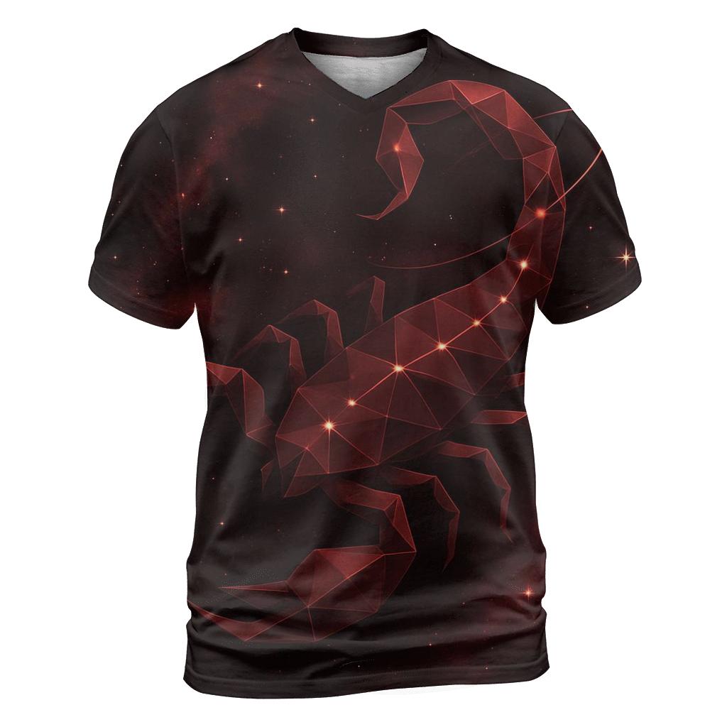 Scorpio Galactic Scorpion Design designer pattern shirts