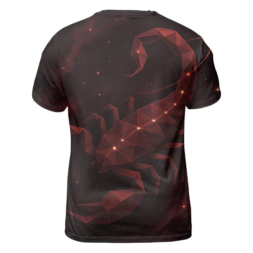 Scorpio Galactic Scorpion Design designer pattern shirts