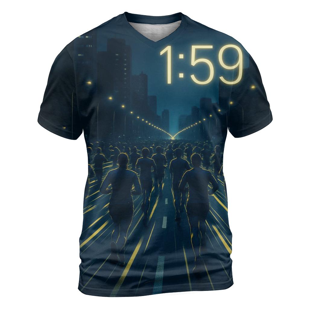 City Marathon Lights custom all-over print shirts