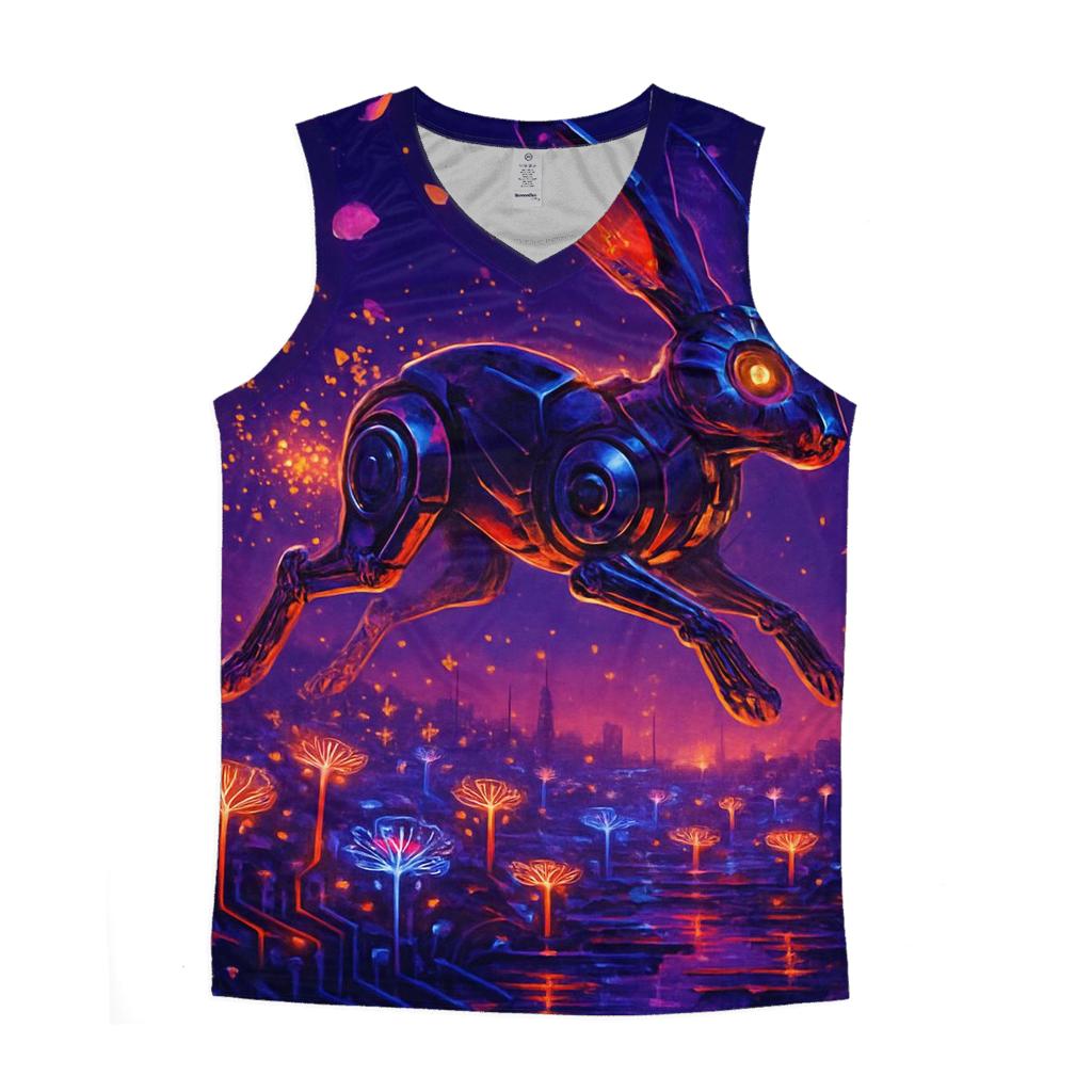 Circuitry Hare Of Distant Springs personalized athletic tanks