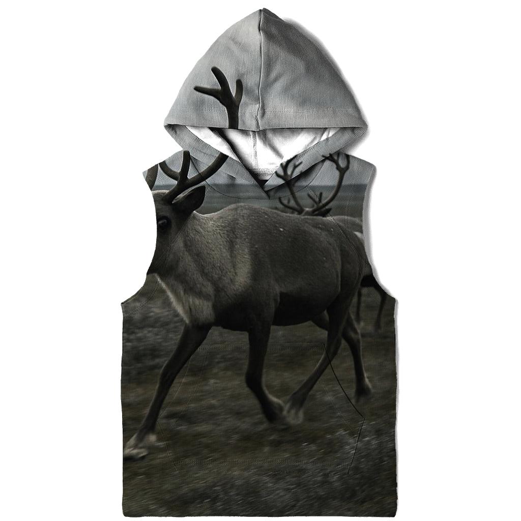 Tundra Boreal Caribou Crossing custom hoodies