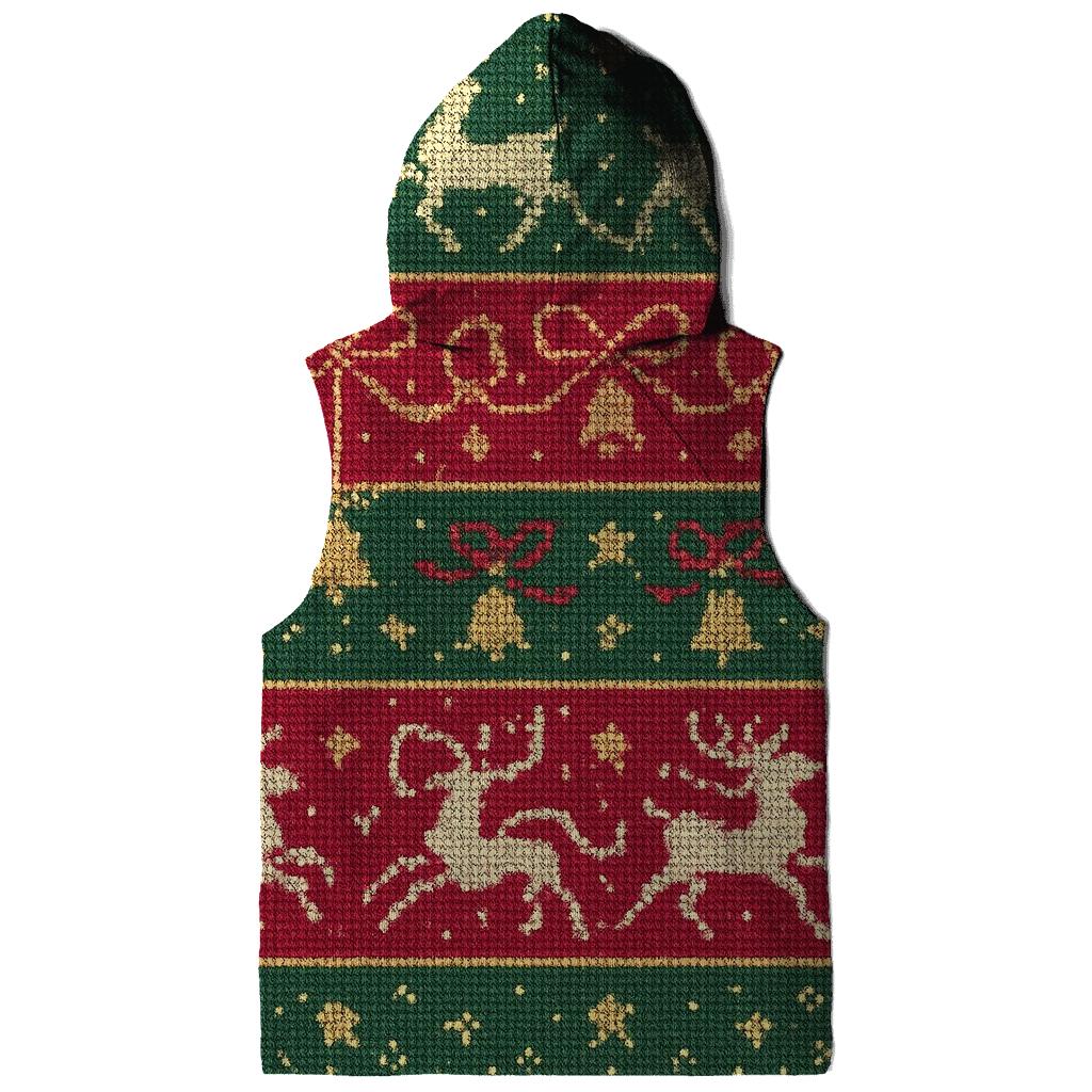 Reindeer Ribbon Carousel Design pullover hoodies