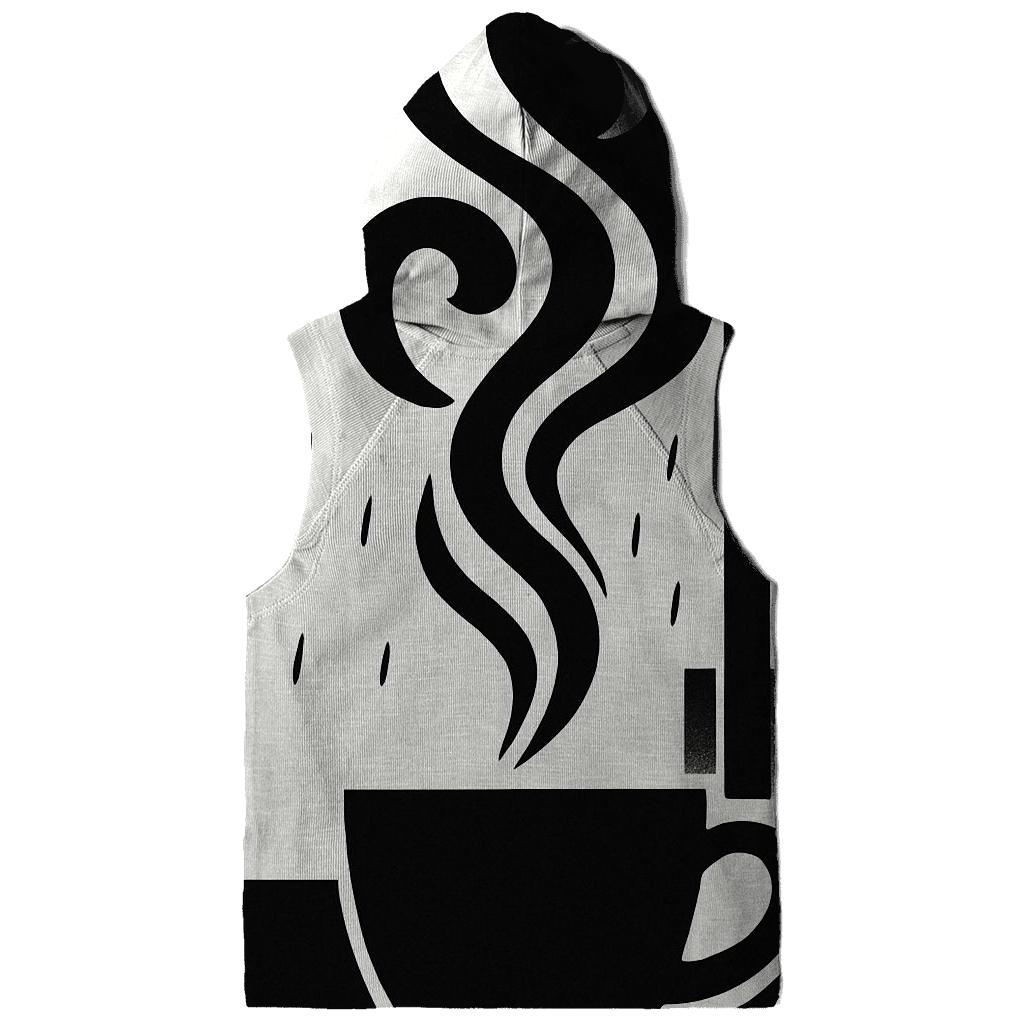 Steam Spiral Silhouette zip-up hoodies