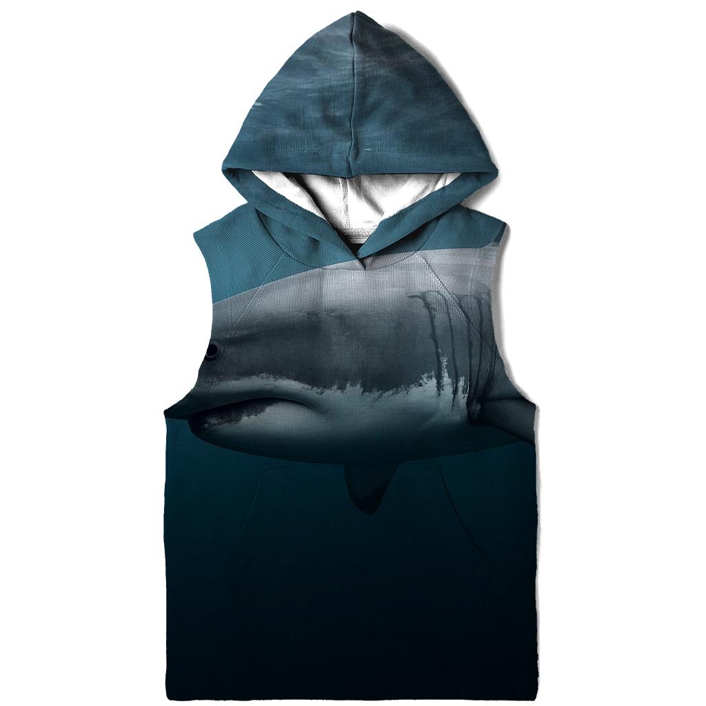 Pelagic Rider Great White zip-up hoodies