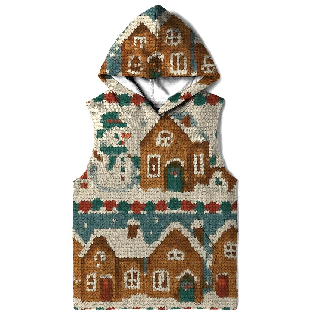 Gingerbread Village Parade Design hoodie styles