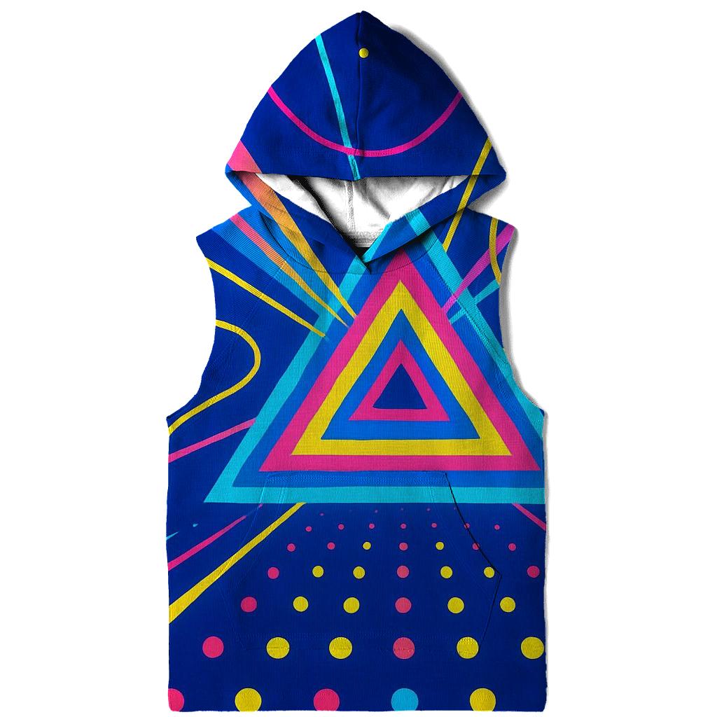 Laser Triangle Loop heavyweight hoodies