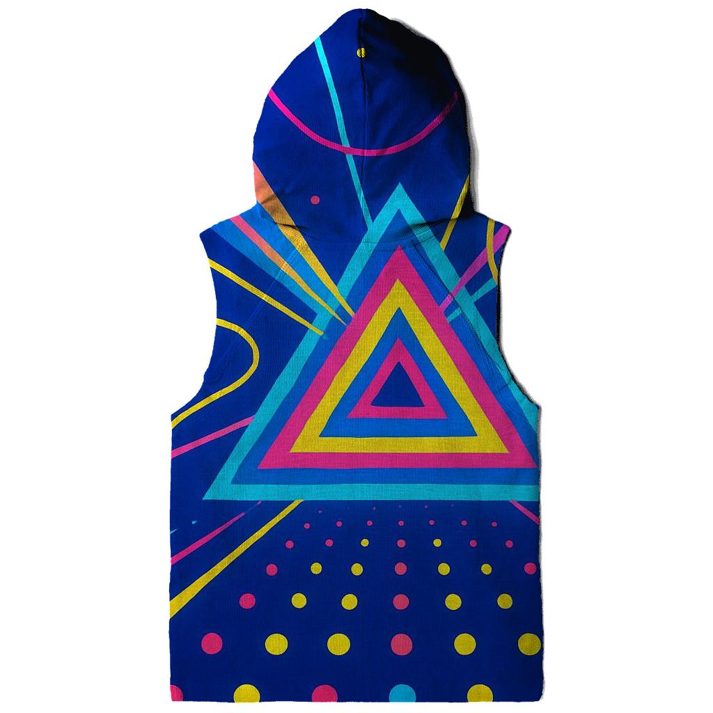 Laser Triangle Loop heavyweight hoodies