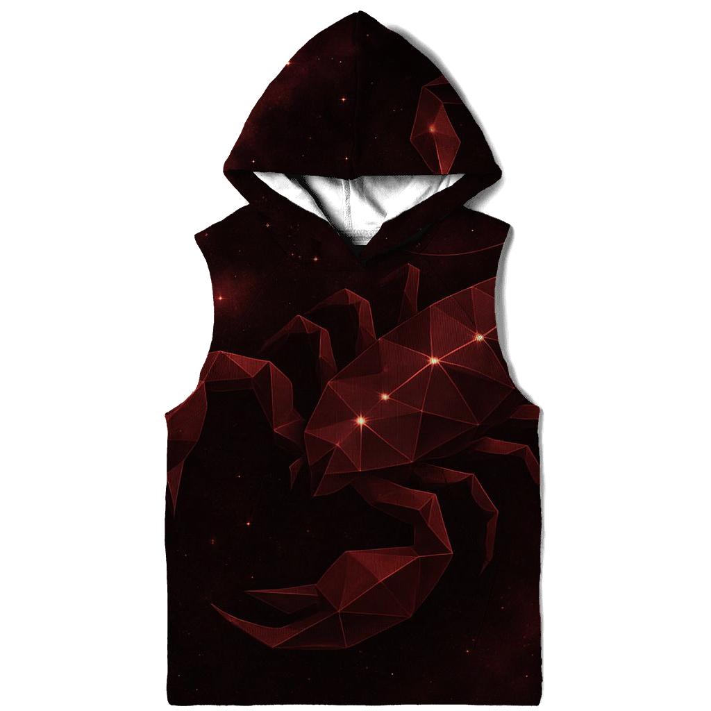 Scorpio Galactic Scorpion Design printed hoodies