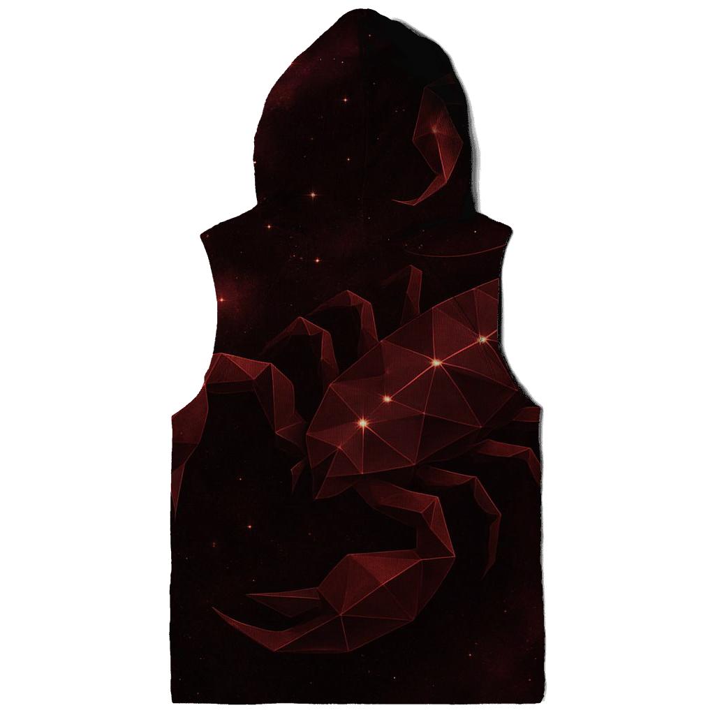 Scorpio Galactic Scorpion Design printed hoodies