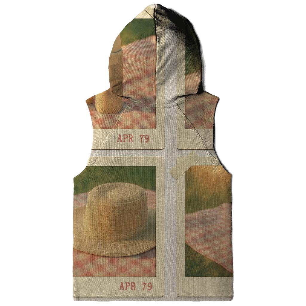 Polaroid Summer Picnic Grid embroidered hoodies
