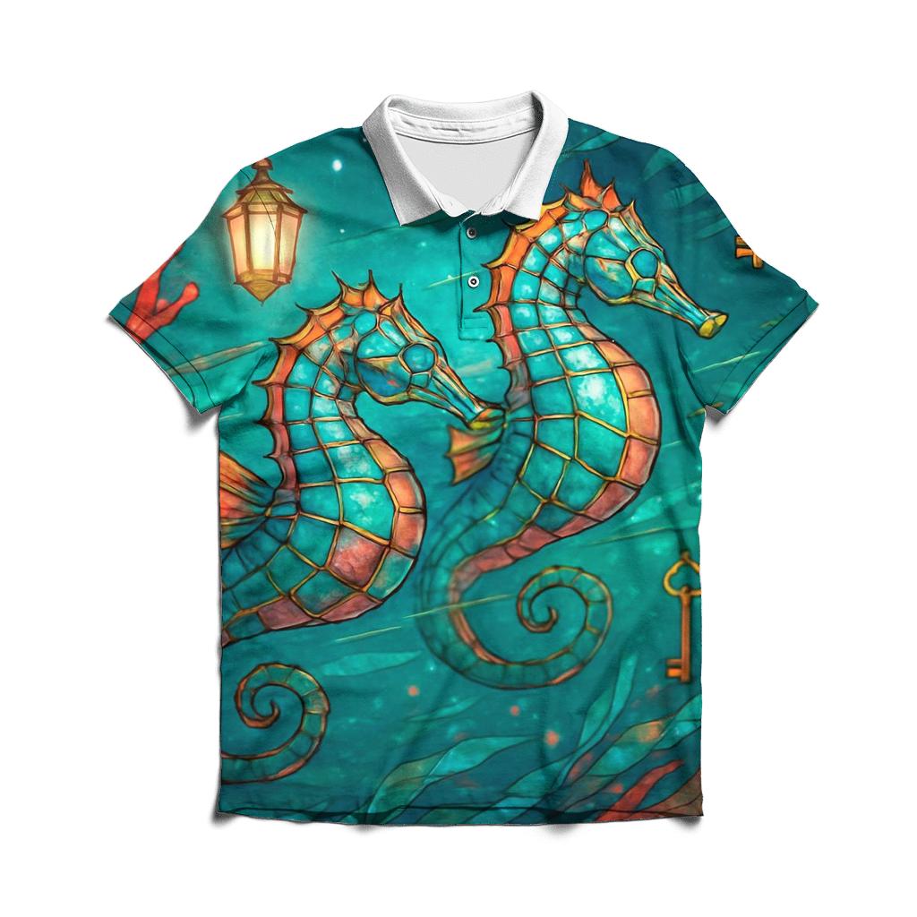 Glass Reef Riders premium cotton polo shirts