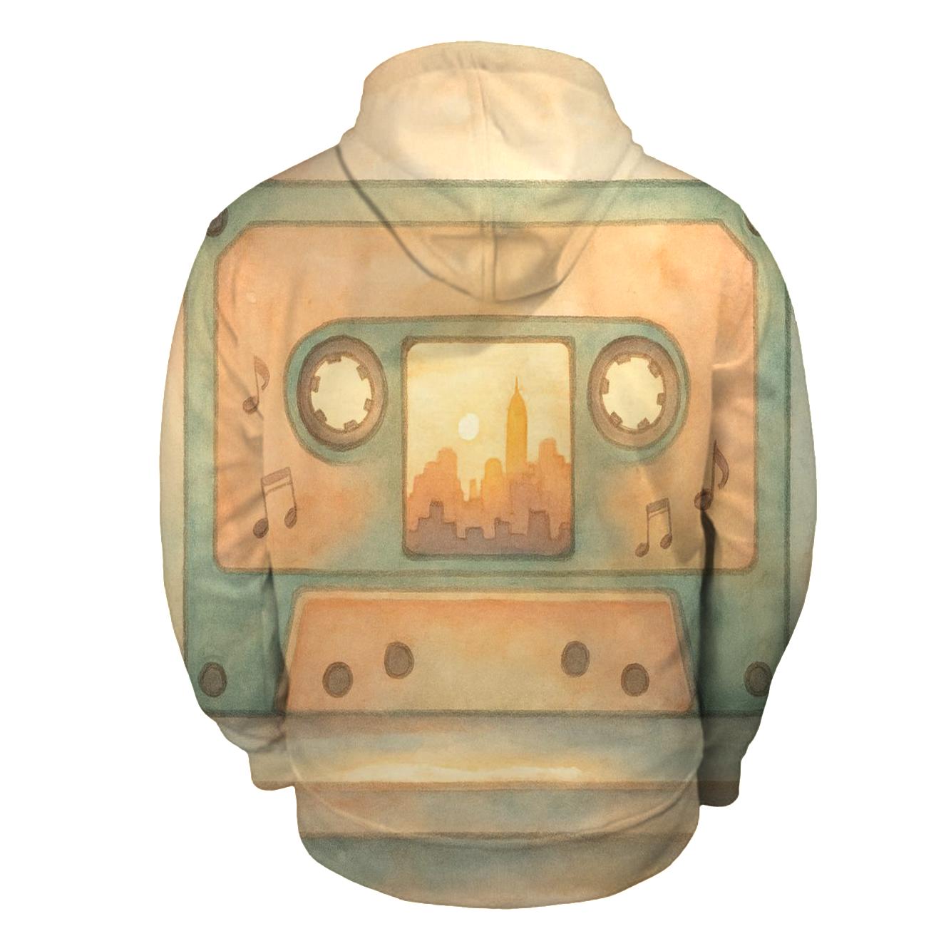 Cassette Window hoodie styles