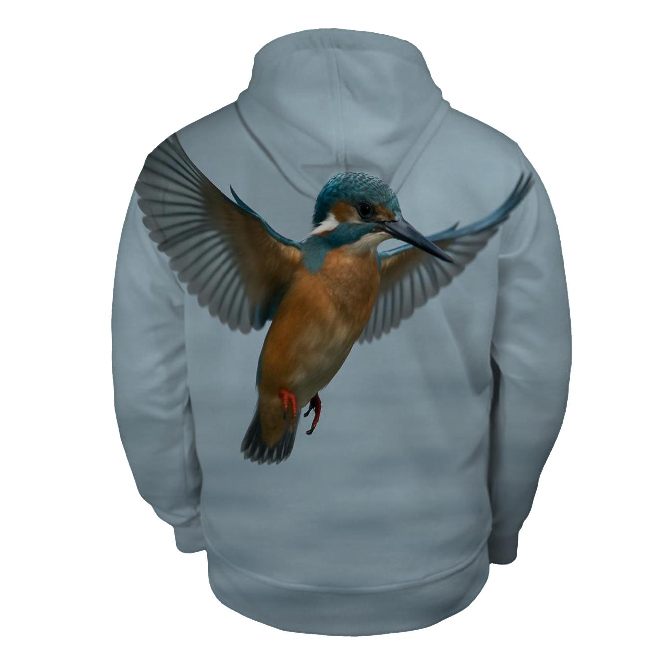 Estuary Kingfisher Hover premium hoodies